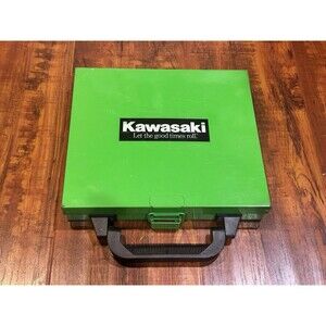 Kawasaki 3/8 to 1/16” 88-Piece Drill Bit Set in Original Green Metal Storage Box